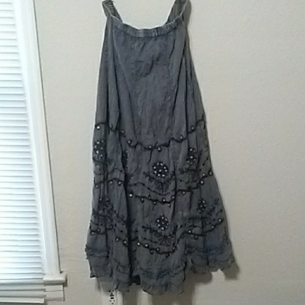 Anuna's Maxi Ruffle Skirt, Size M